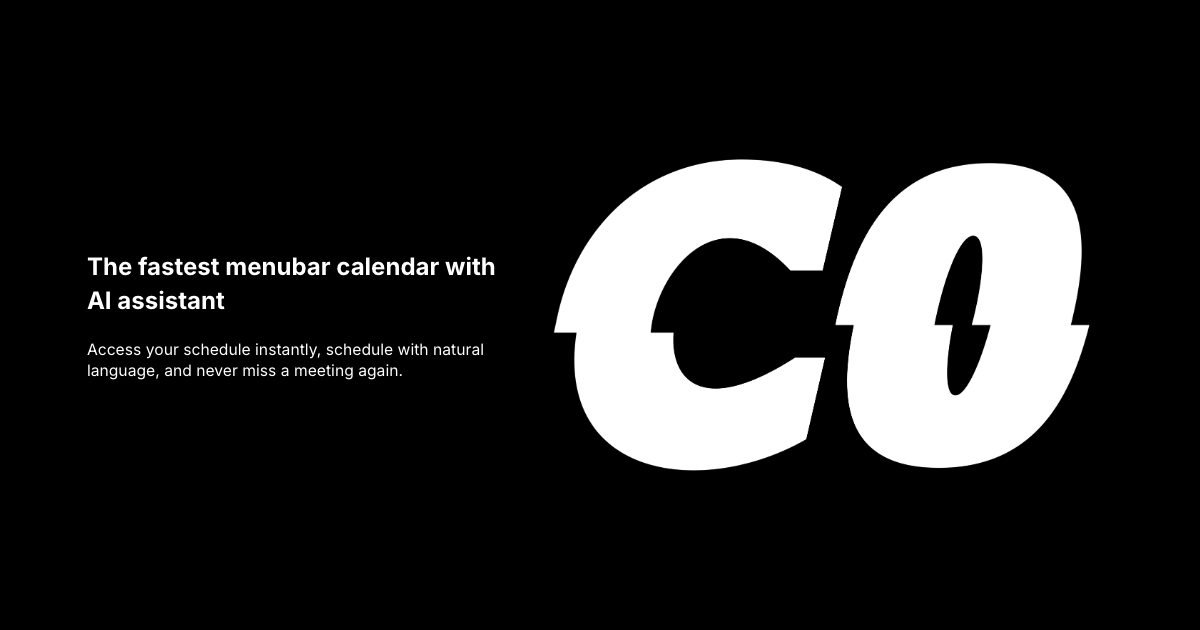 Show HN: Calendar0 – System tray app for natural language scheduling